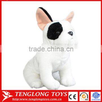 Promotional cute puppy plush stuffed soft french bulldog