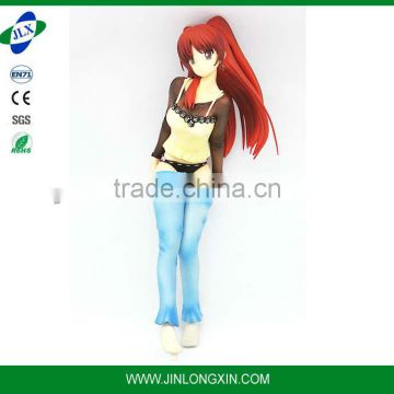 Plastic figurine toys /Japanese sexy girl toys