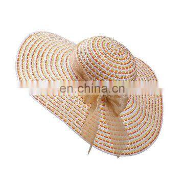 2017 New Large Eaves Hat Beach Cap Topee