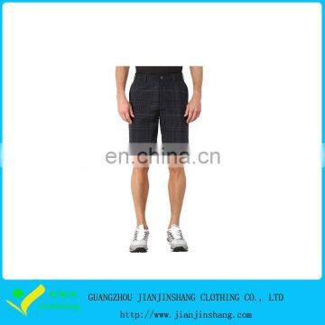 Standardization Fashion Dye Sublimation Plaided Mens Golf Shorts