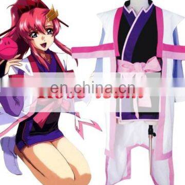 Rose-team Fantasia Anime Made Gundam Seed/Destiny Lacus Clyne Captain Uniform Cosplay Costume