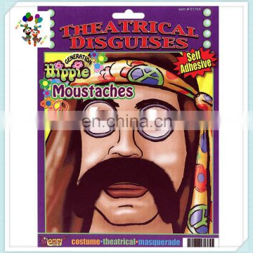 Hippie Party Fancy Dress Funny Fake Moustache HPC-0329