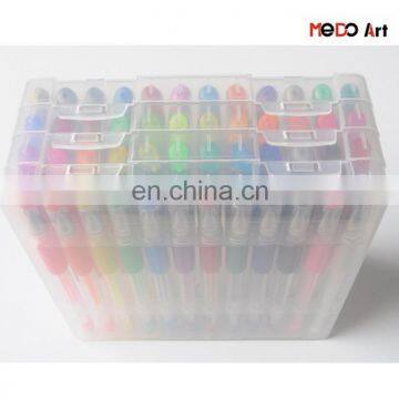 PP Box Package Pack 48 Gel Pen Case Free Sample Provided Office Pen case