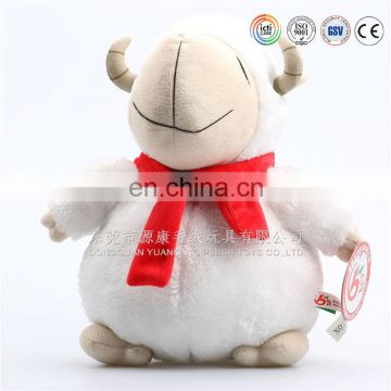 cute cartoon valentine gift Christmas mini sheep plush toys.