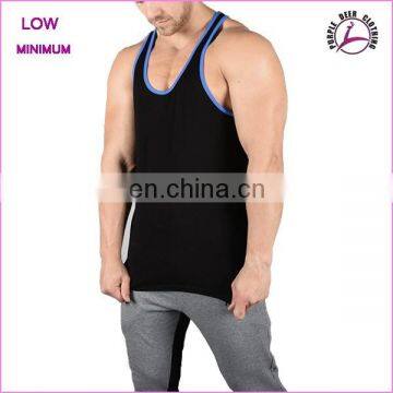 Men's Gym Wear Tank Top O Neck Sleeveless t Shirt photo-3