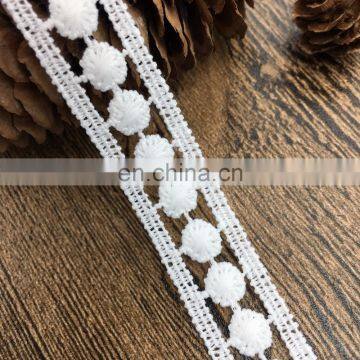 1.5cm OLT2782 new arrival embroidery chemical lace trim for decorate