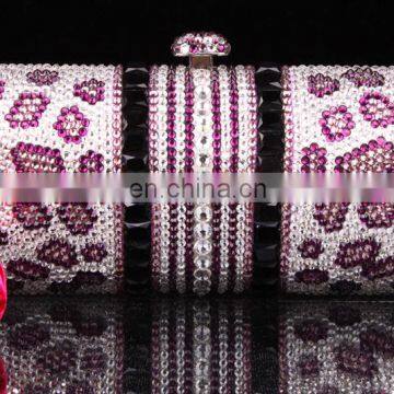 Fushia pink evening small purse