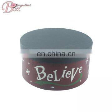 2016 Hot Sale Handmade Creative Round Christmas Storage Box photo-3