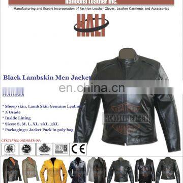 Gentle Fashion Design | Hot Sale America Men Genuine Leather Jacket