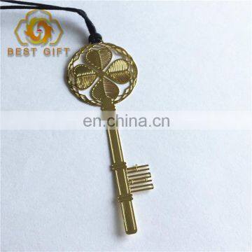 Popular Metal Key Shape Bookmark