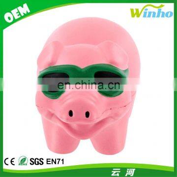 Winho Pig With Sunglasses Stress Toy