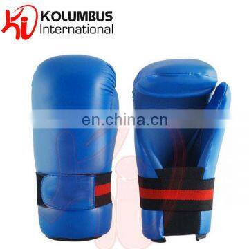 Tournament Pro Super Lightweight Semi Contact Protection Closed Gloves, Semi Contact Gloves In Artificial Leather In Blue