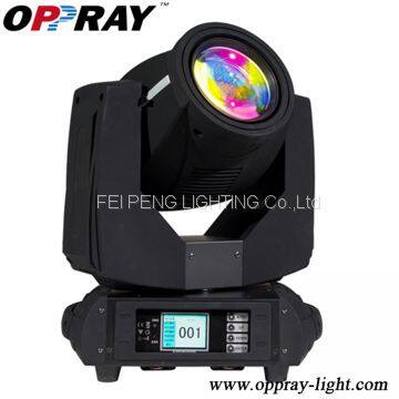 OPPRAY Wedding decoration 260W moving head light 9R sharpy beam with dual gobo dual prism