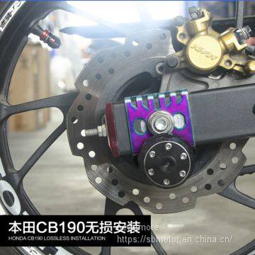 Spirit Beast motorcycle modified back wheel holder fall protect holder cool styling CB190L1