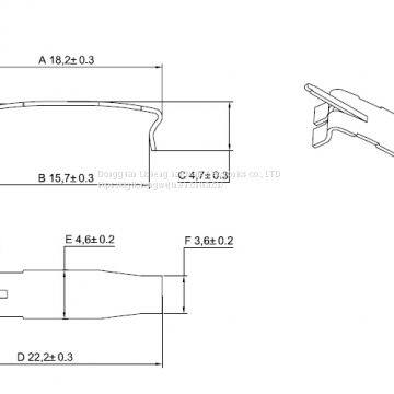 Rm5rm6rm7rm8rm10 Clips,Clamp, Rm12,rm14Clamps, High Frequency Transformer Clip, Tin Plating, Delivery Fast. photo-3