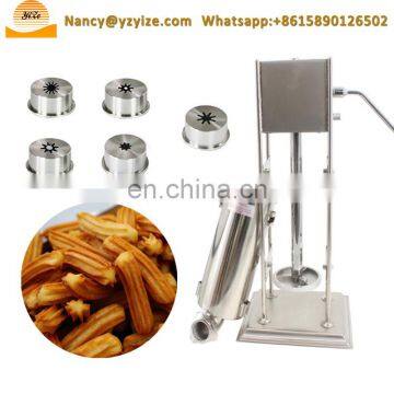 manual churros making fryer machine spain fried dough sticks maker