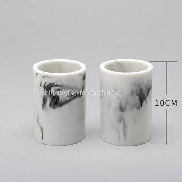 Polyresin Toothbrush Holder Cup Bathroom Accessories