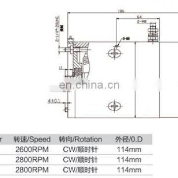 Factory High Quality 24v 2kw Electric Motor Hydraulic dc Motor photo-5