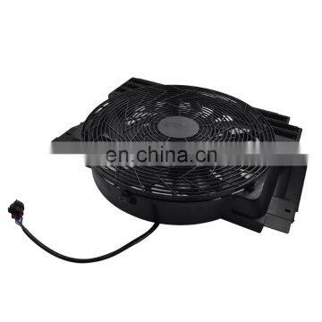 A/C AC Radiator Condenser Cooling Fan Fit For 00-06 BMW E53 X5 5 Blade 64546921381 photo-2
