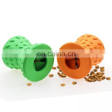 Non-toxic Tooth Cleaning Pet Leakage Toy Food Dispensing Chew Dog Toy Rubber photo-2