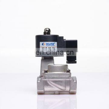 KLS Model PTFE Seal Stainless Steel Pilot Acting Steam Solenoid Valve photo-4