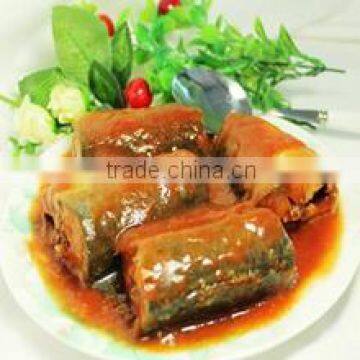 good quality manufacture halal canned mackerel in tomato sauce