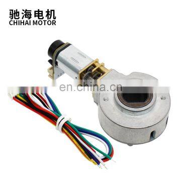 Chihai Motor CHF-GM29-N20V ABHL Customized Mini dc Gear 29mm DC 3V 6V 12V Mini DC Secondary Variable Speed Motor With Encoder photo-4