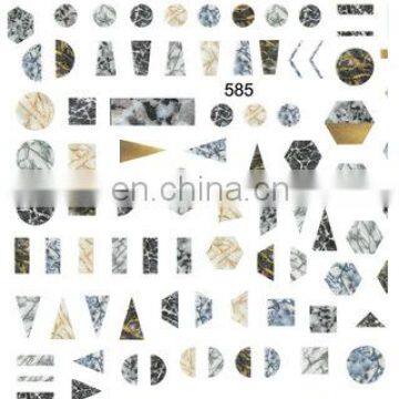 JOYFUL 566-594 Japanese Style Pet Dog Nail Beauty Stickers Colorful Printing Nail Stickers 3d Adhesive Decals photo-4