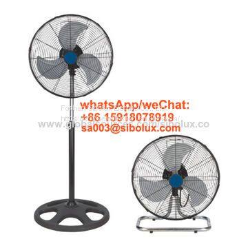 18 inch 2 in 1 industrial pedestal fan