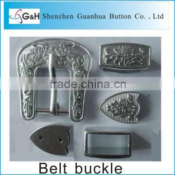 3PCS western belt buckle