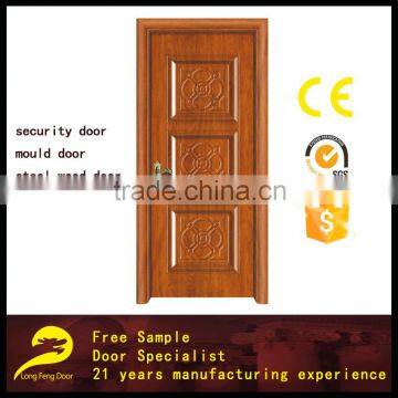 Main gate designs exterior steel wood panel design door door lock