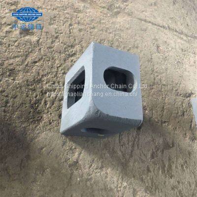 Shipping Container Corner Casting In Stock photo-4