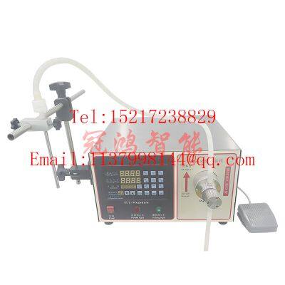 Hot sale bottle liquid filler manual/desktop magnetic pump semi automatic tabletop liquid/paste/oil  filling machine