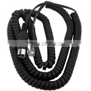 Verifone 10441-01 4PC RJ11 to 6 pin DIN coiled cable for PP1000SE to Tranz terminal