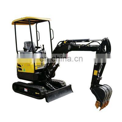 Multiple model mini prices of excavator agricultural equipment excavator