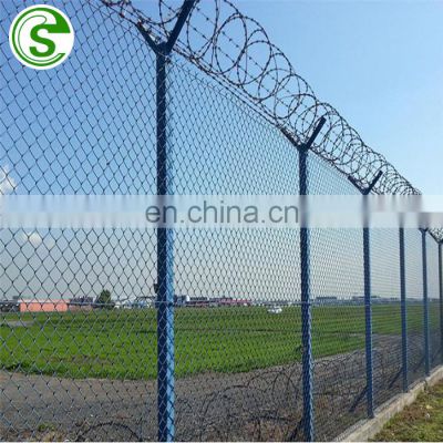 Wholesale Price Chain Link Fence Brace  Tension Rail Security Wire Fence