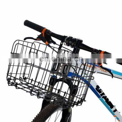 Bicycle Basket Cycling Large Volume Hanging Foldable Front Rear Basket Bike Bicycle Panniers Accessories