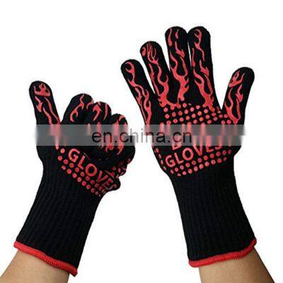 Barbecue Oven Glove Heat Resistant Gloves  Grilling BBQ Gloves for Cooking Baking