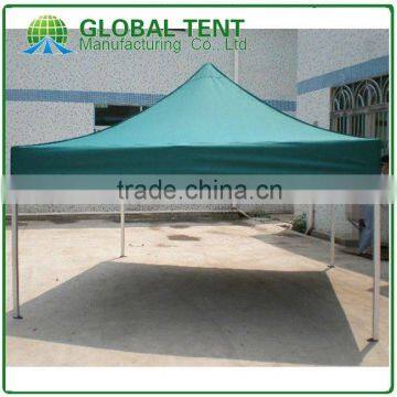 Folding Marquee Trade Show Tent Frame 3x3m ( 10ft X 10 ft) with Green Canopy & Valance(Unprinted)