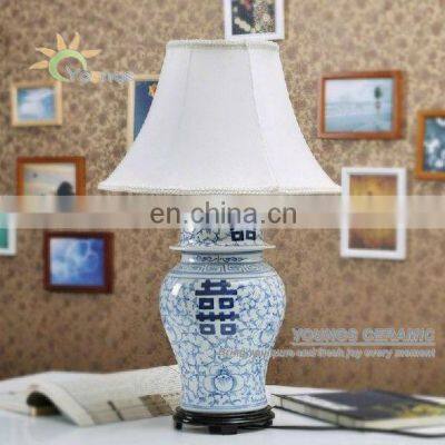 Antique Ceramic Table Lamp for Hotel Made in Jingdezhen photo-3