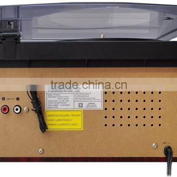 TR-17CD:Turntables With Vinyl Records Player Usb Record CD AM FM Radio Cassette photo-5