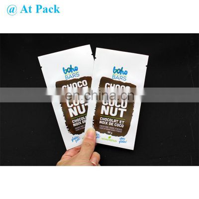 Custom printed aluminum foil sachet packaging bag for snacks and food