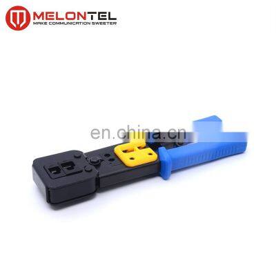 MT-8110  RJ45 RJ12 RJ11 6p 8p EZ Crimp Tool Through hole network pliers