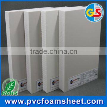 30MM White high Density Soundproof pvc foam board with fire retardant for thickness
