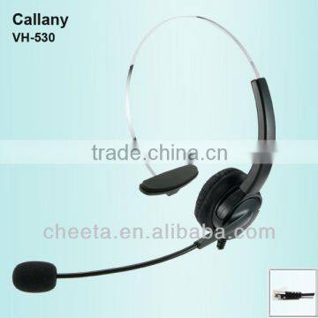 rj9 headset for telephone operator