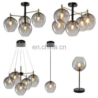 HUAYI Modern Home Dinning Baby Living Room Hotel Hanging Wedding Decoration Ceiling Pendant Chandelier Light