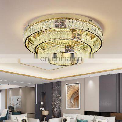 New Design Indoor Decoration Dining Room Living Room Crystal Modern LED Ceiling Light