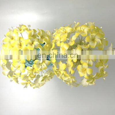 Artificial foam frangipani foam Plumeria  Flower Lights