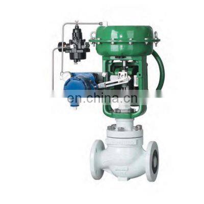 OEM DN25 1inch AC220V WCB Flang End Pneumatic Diaphragm Regulation Valve Pneumatic Valve photo-2