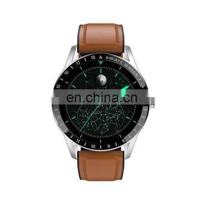 LA10 Mens Womens Fashion Smartwatch Blood Oxygen Heart Rate IP68 Waterproof Smart Watch Round Shape